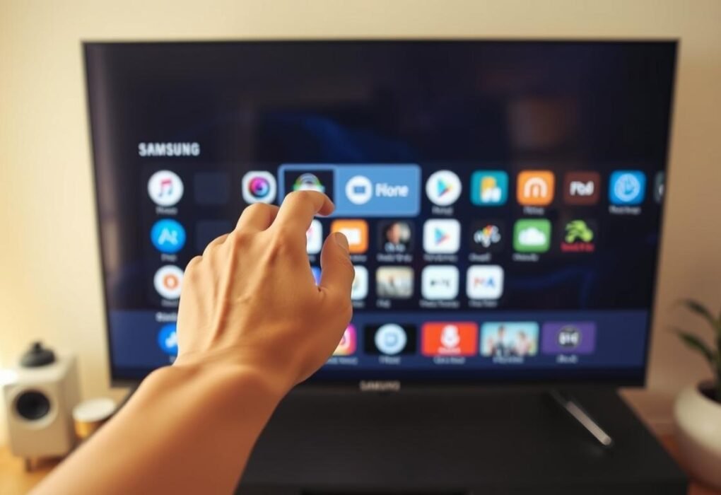 Easily Add Apps to the Samsung Smart TV Home Screen how to add apps to samsung smart tv home screen