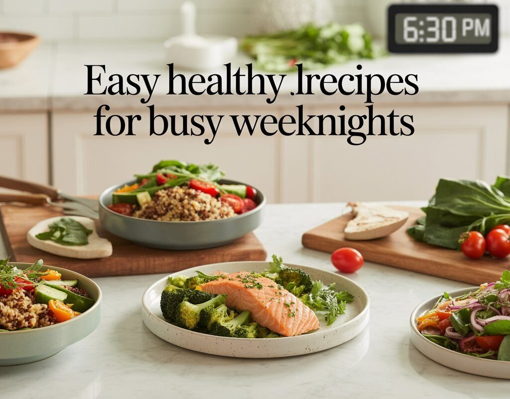 Easy Healthy Dinner Recipes for Busy Weeknights
